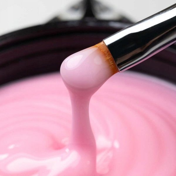 Żel Do Przedłużania Paznokci MOLLYNAILS Jelly 15g Candy Pink Różowy Róż