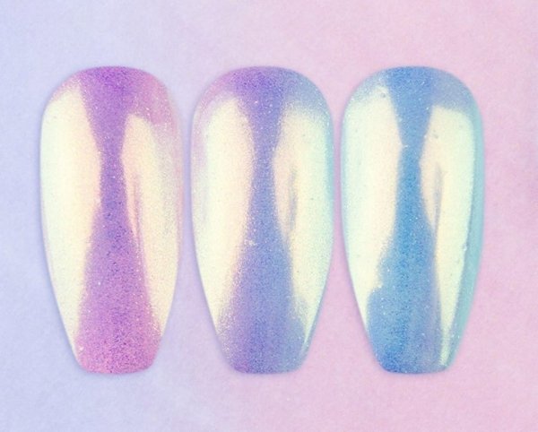 PYŁEK DO PAZNOKCI EFEKT JEDNOROŻCA OZDOBA MOLLYLAC