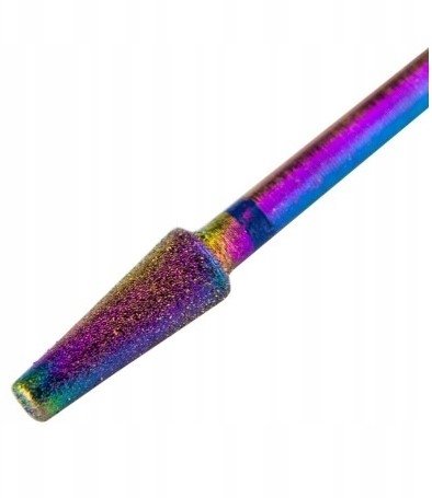 Frez diamentowy UNICORN 2 TĘCZOWY STOŻEK 5973