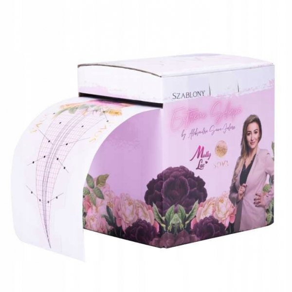 Szablony do przedłużania paznokci Molly Lac 200 szt.