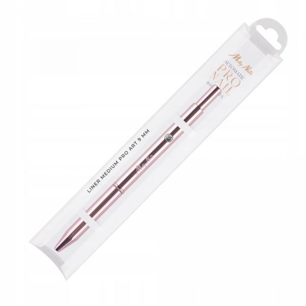 Pędzelek do zdobień automatyczny Liner medium Pro Art rose gold Molly Nails