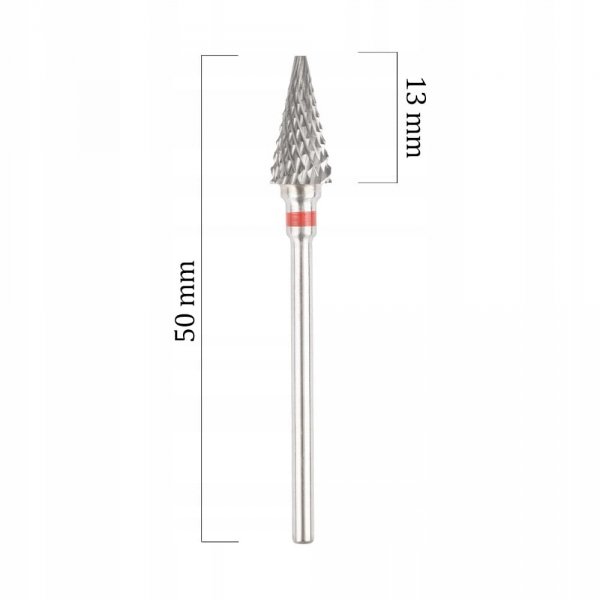 FREZ Z WĘGLIKA DO ZDEJMOWANIA MASY STOŻEK DELIKATNY F Large Cone ST 3/32