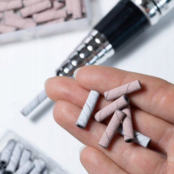 Kapturki przelotowe 3 mm mini różowe gradacja 240