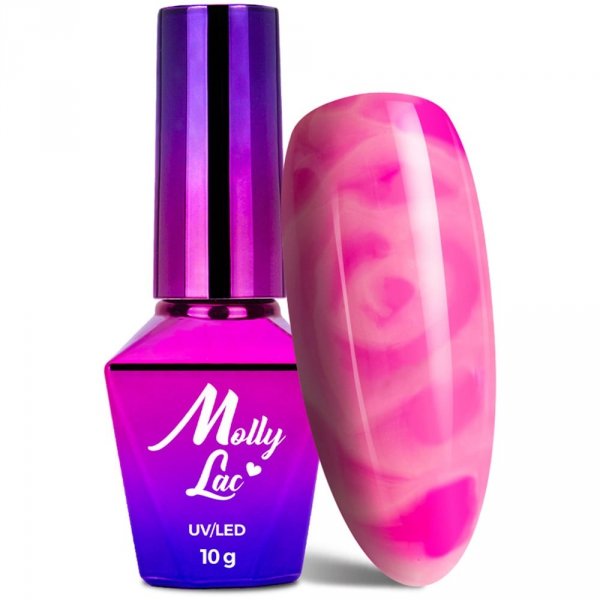 Aqua Gel żel do zdobień paznokci na mokro blooming Molly Nails HEMA/Di-HEMA