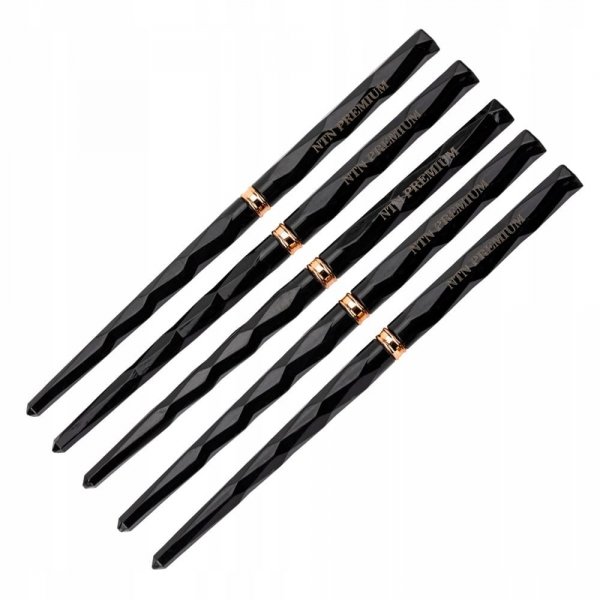 Zestaw pędzli do zdobień NTN Premium czarne 5 szt