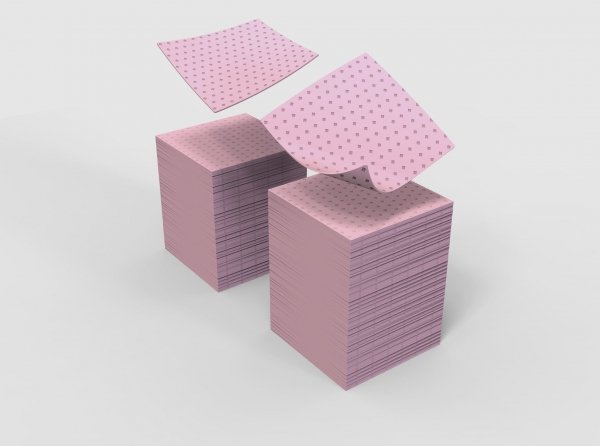 Waciki Staleks WE-400 1 warstw bezpyłowe 400 szt. perforowane