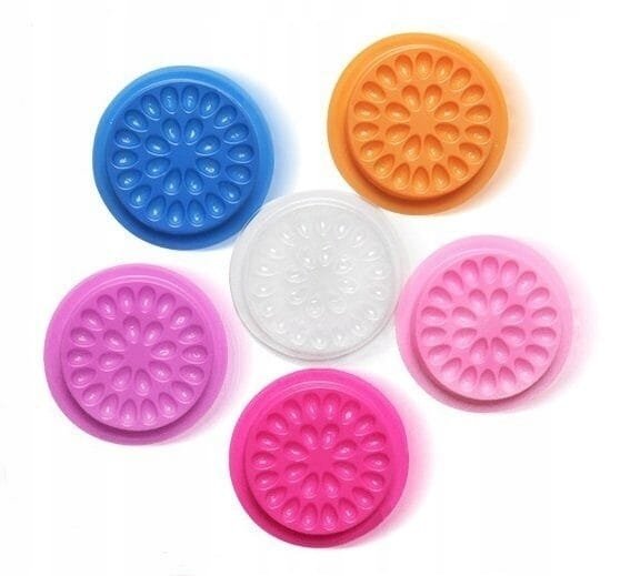 Paleta do kleju, pomarańczowa