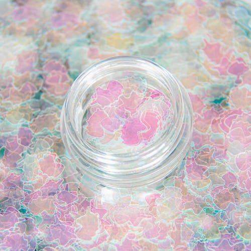 OzDoba Do Paznokci Holo Unicorn - Nr 1 Blue Pink