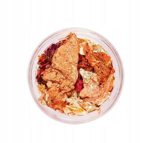 Pyłek płatki metaliczne Allepaznokcie 3 ml złoty