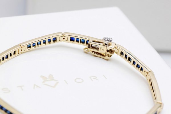 Bransoleta Złoto Diament BZD4585
