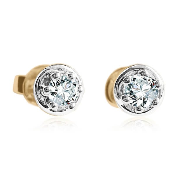 Kolczyki Złoto Diament KXD5433