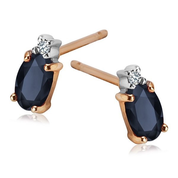 Kolczyki Złoto Diament KZD2296