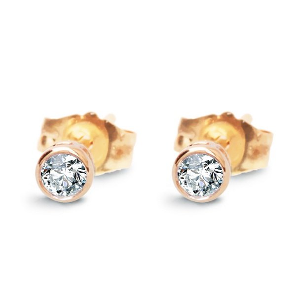 Kolczyki Złoto Diament KZD2556