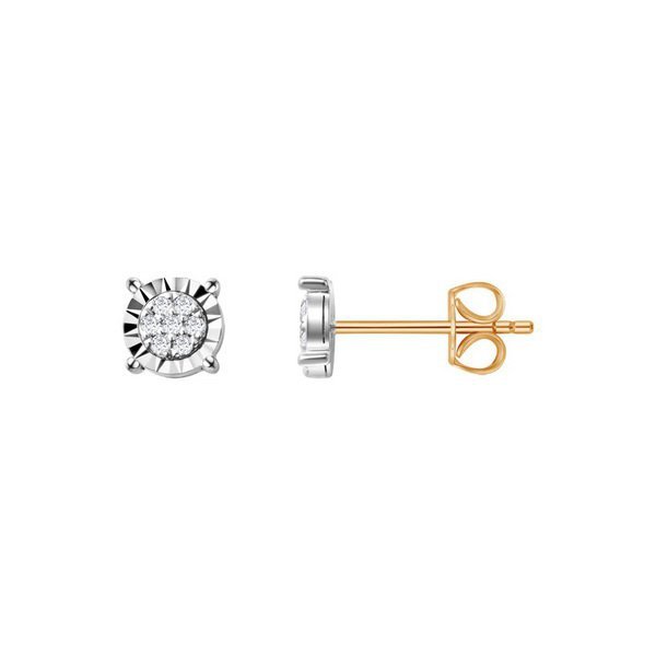 Kolczyki Złoto Diament KZD6677