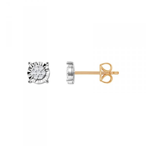 Kolczyki Złoto Diament KZD6677