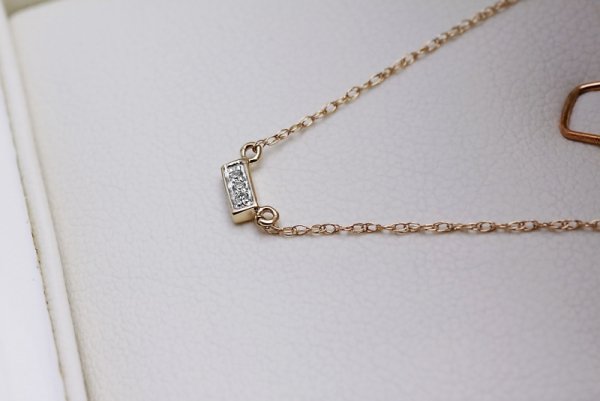 Naszyjnik Złoto Diament NZD4761