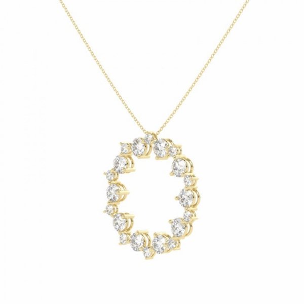 Naszyjnik Złoto Diament NZD6263