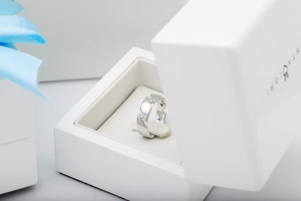 Obrączka Złoto Diament OBD4075