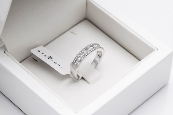 Pierścionek Złoto Diament PBD0759