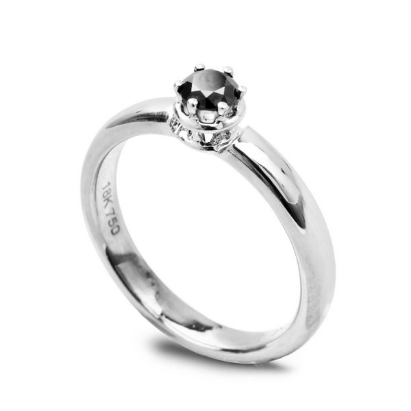 Pierścionek Złoto Diament PBD1595B