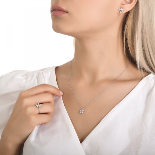 Pierścionek Złoto Diament PBD6093