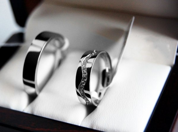 Obrączka Złoto Diament XBD1751