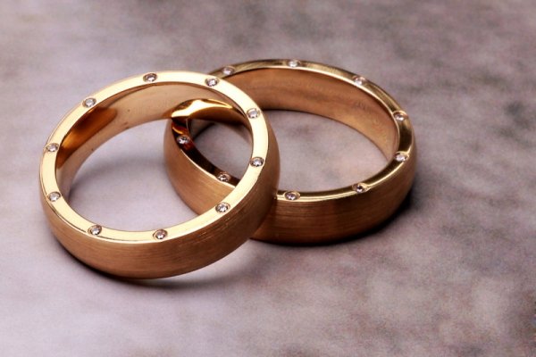 Obrączka Złoto Diament XZD1858