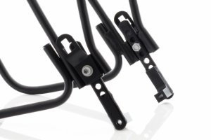 Bagażnik 24/28 KROSS Travel Rack - Hamulce tarczowe - regulowany, czarny mat