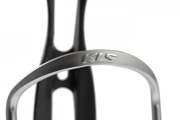 Koszyk bidonu KELLYS CALIBER aluminiowy czarno-grafitowy