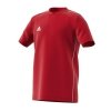 Koszulka adidas CORE 18 Tee Y FS3251 czerwony 176 cm