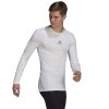 Koszulka adidas TECHFIT LS TOP GU7334 biały XXL