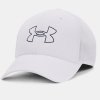 Czapka z daszkiem Under Armour Iso-chill Driver Mesh Adj 1369805 104 biały one size