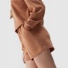 Spodenki 4F 4FWSS24TSHOF324 81S brązowy XL