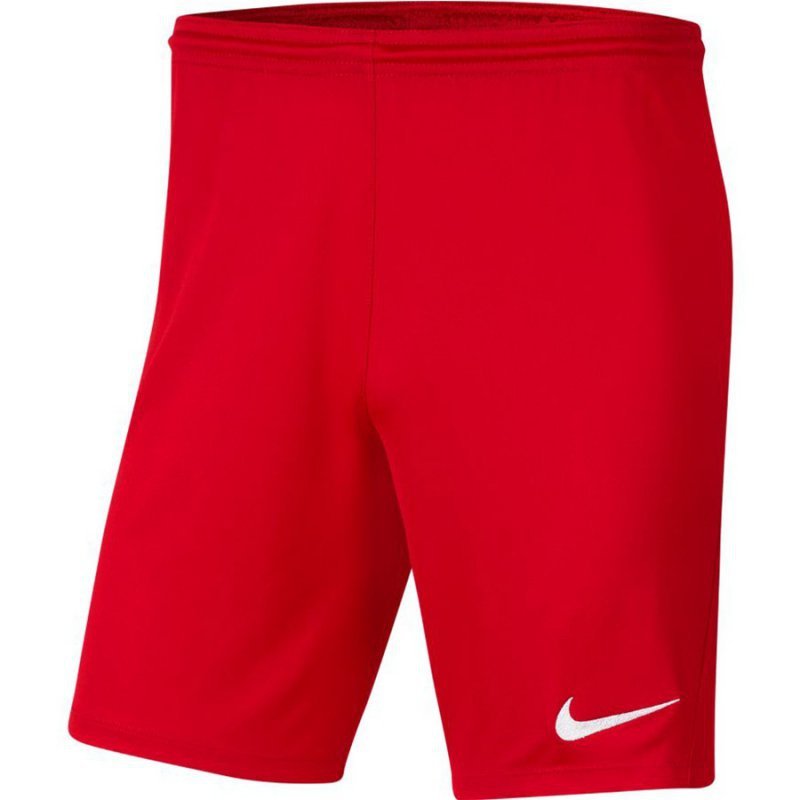 Spodenki Nike Park III BV6855 657 czerwony M