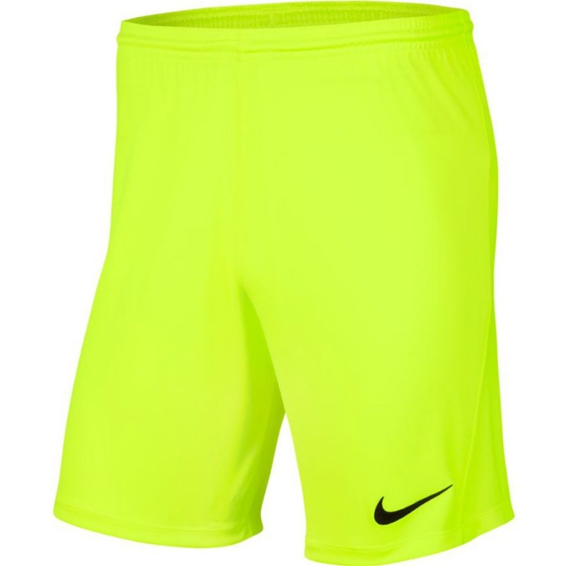Spodenki Nike Y Park III Boys BV6865 702 żółty M (137-147cm)