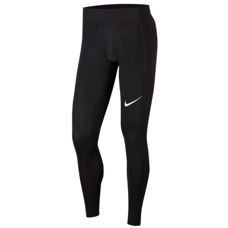 Spodnie Nike Gardinien Padded GK Tight CV0050 010 czarny S (128-137cm)