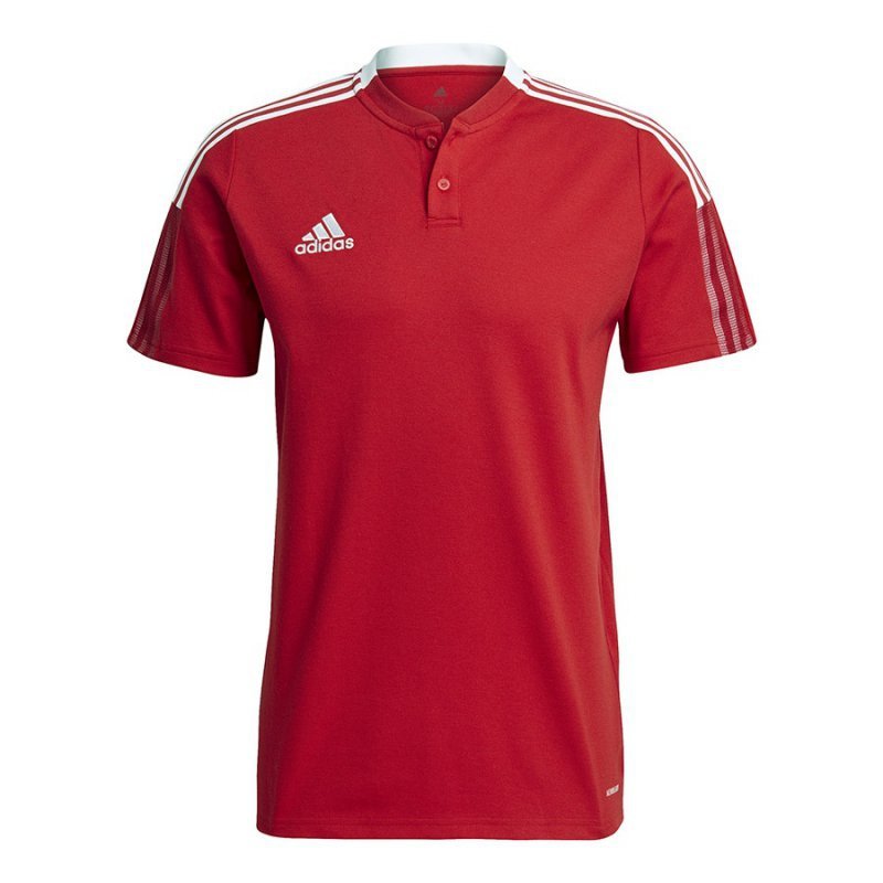 Koszulka adidas Polo TIRO 21 GM7365 czerwony M