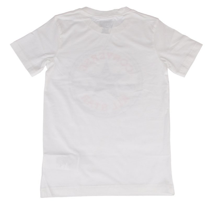 T-shirt Converse 831009 001 biały 86-98 cm
