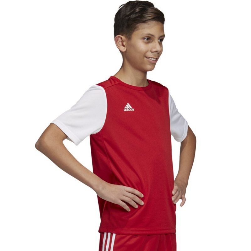 Koszulka adidas Estro 19 JSY Y DP3215 czerwony 152 cm