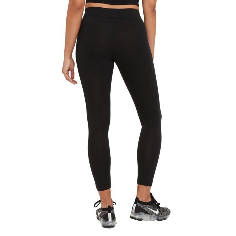 Legginsy Nike Sportswear Essential Women's 7/8 Mid-Rise Leggings CZ8532 010 czarny XS