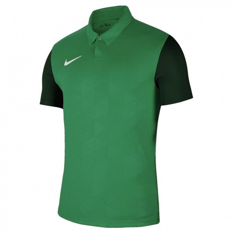 Koszulka Nike Polo Trophy IV Y JSY BV6749 302 zielony S (128-137cm)