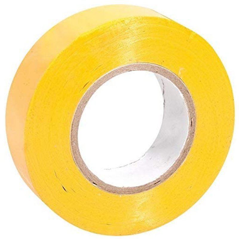 Tape zabezpieczający Select 1.9 cm żółty żółty one size