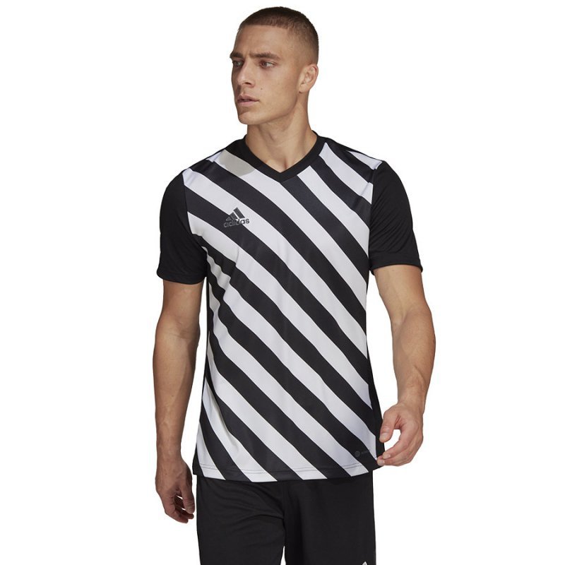 Koszulka adidas ENTRADA 22 GFX JSY HF0126 czarny XXXL