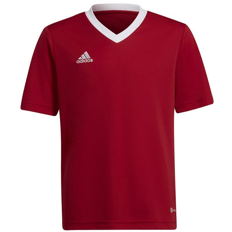 Koszulka adidas ENTRADA 22 JSY Y H57496 czerwony 116 cm