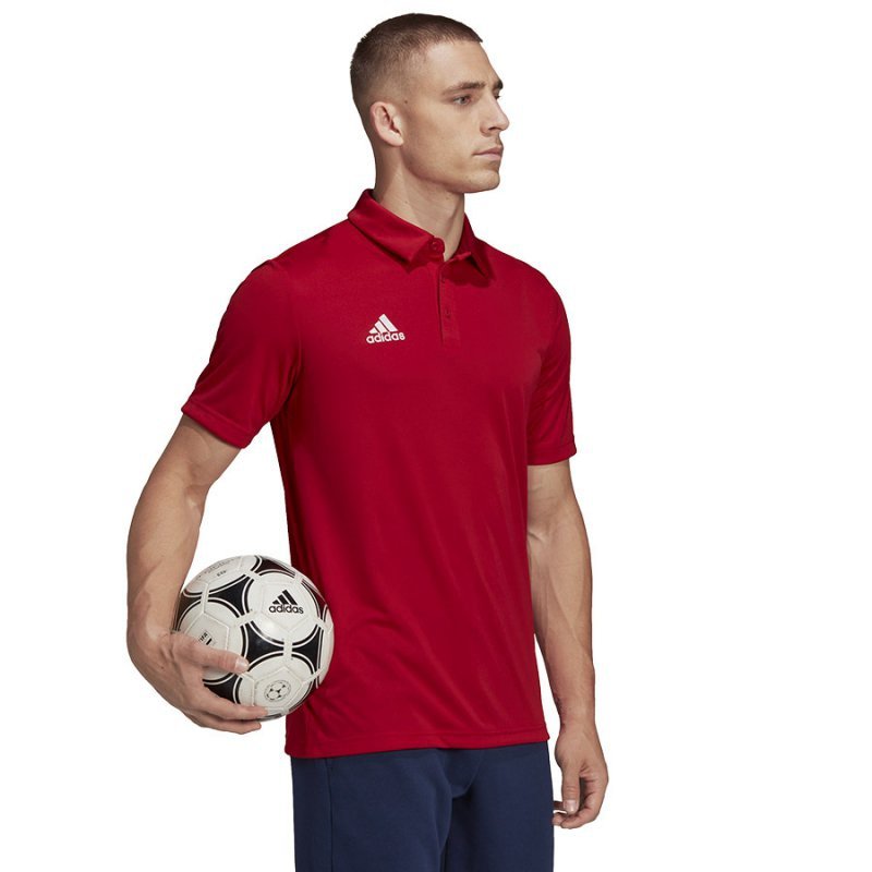 Koszulka adidas ENTRADA 22 Polo H57489 czerwony L