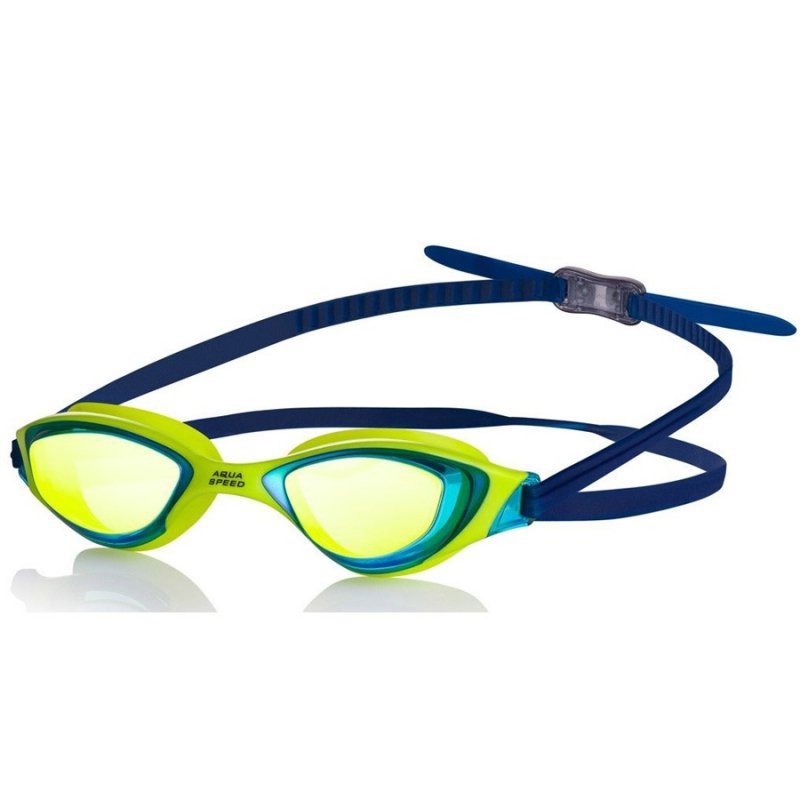 Okulary pływackie Aqua Speed Xeno mirror senior żółty