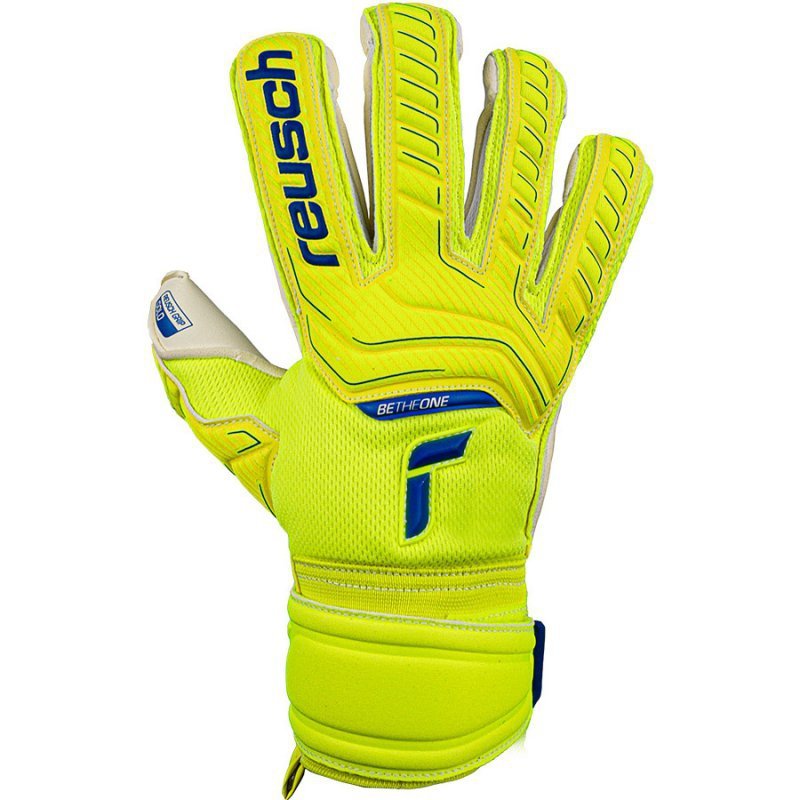 Rękawice Reusch Attrakt Gold Evolution Cut 52 70 139 2001 zielony 9,5