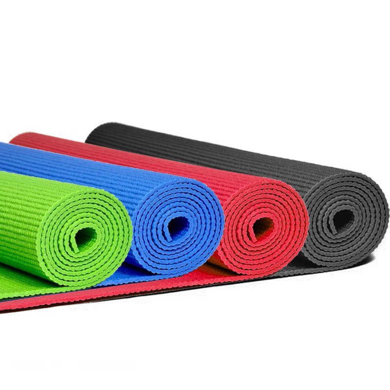 Mata Yoga PVC 173x61x0,4 cm S825740 zielony 173x61cm