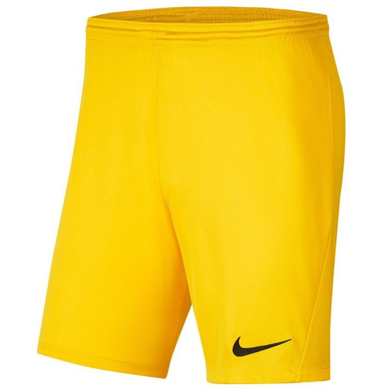 Spodenki Nike Y Park III Boys BV6865 719 żółty XS (122-128cm)