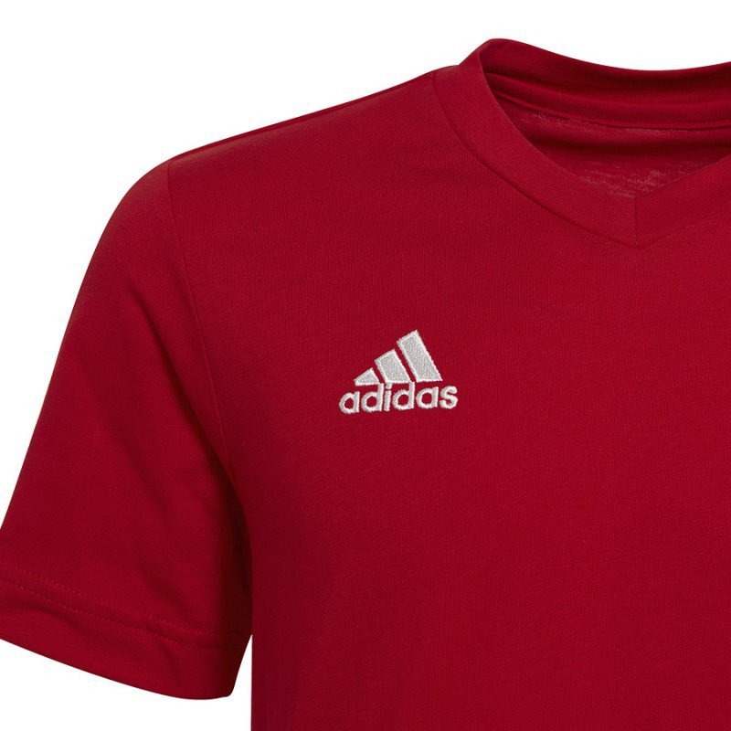 Koszulka adidas ENTRADA 22 Tee HC0447 czerwony 128 cm